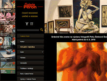 Tablet Screenshot of peron.cz